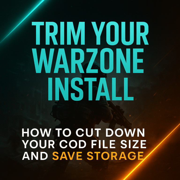 Warzone install size