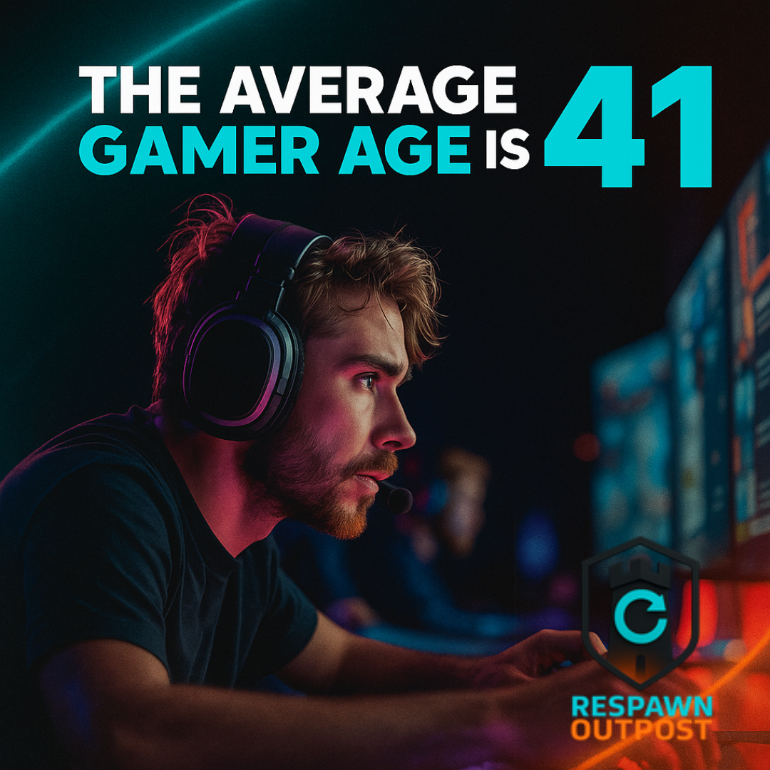 The Average Gamer Age in 2025: Global Report Shows Gamers Are Older Than You Think
