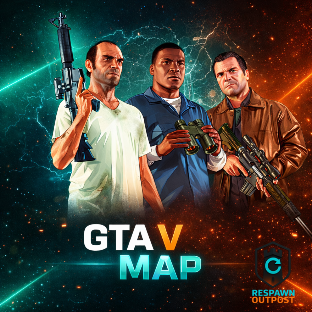 GTA V Map – Los Santos & Blaine County