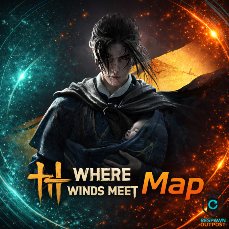 Where Winds Meet Map